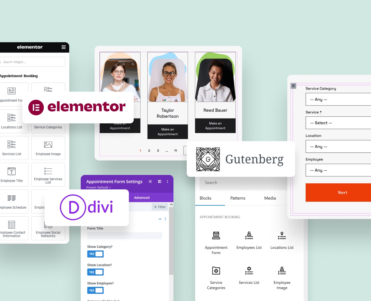 Branded Blocks for Elementor, Divi & the Block Editor