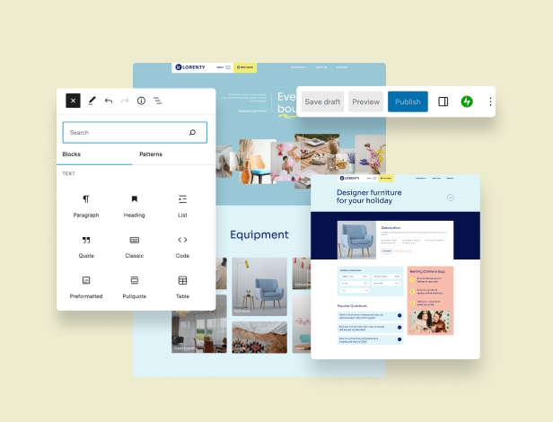 Equipment Rental WordPress Theme - Lorenty - 2