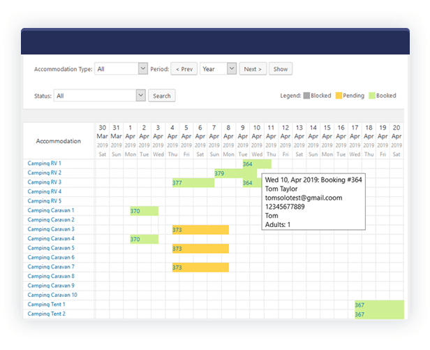 Integrated Online Booking System