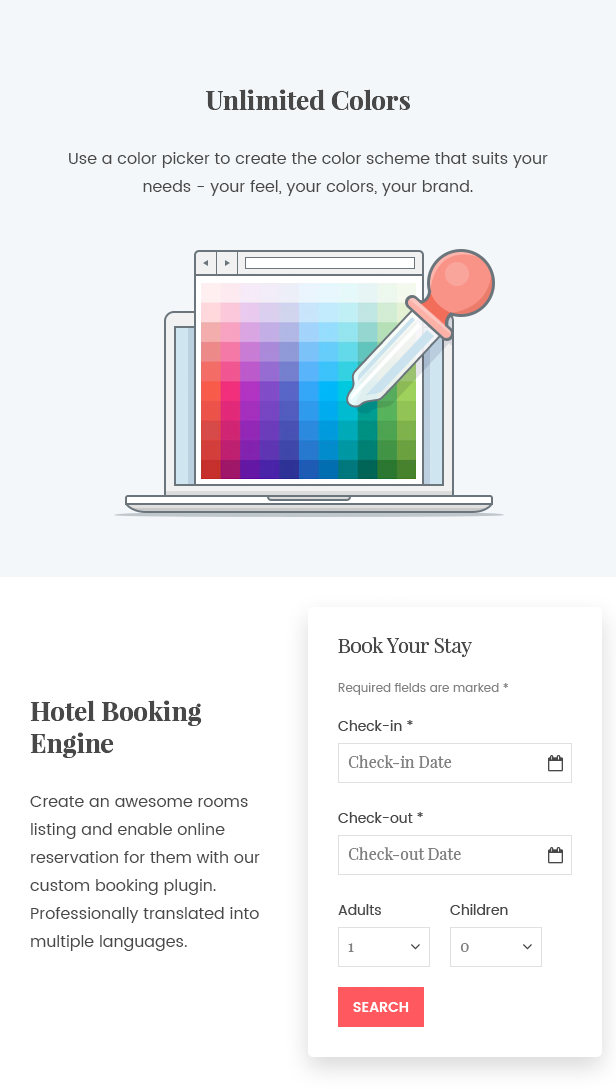 WordPress Hotel Booking Theme - Oceanica - 4