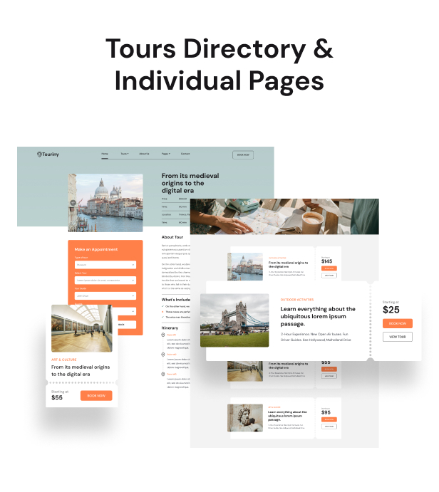 Touriny - Tour & Travel Booking WordPress Theme - 5